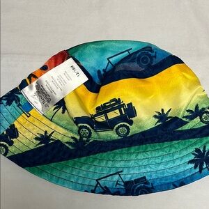 12-18M UV Skinz Colorful Jeep Print Bucket Hat